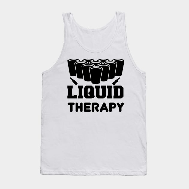 Liquid therapy T Shirt For Women Men Tank Top by Pretr=ty